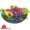 Fruit Basket - Creative Minimalist Housewares Metal Iron Fruit Bowls Black