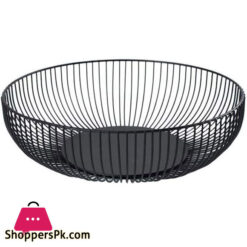 Fruit Basket - Creative Minimalist Housewares Metal Iron Fruit Bowls Black