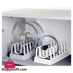 Gondol Plastic Gondola 6 Compartments In-Cupboard Pot Lid Organizer Turkey Made