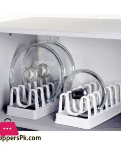 Gondol Plastic Gondola 6 Compartments In-Cupboard Pot Lid Organizer Turkey Made - Image 2