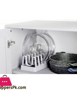 Gondol Plastic Gondola 6 Compartments In-Cupboard Pot Lid Organizer Turkey Made
