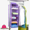 Hanging Closet Organizer 5-Tier Storage Rack Wall Organizer