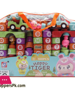 Happy Tiger Building Block Set – 100 Pcs