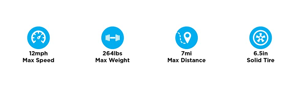 Hover-1 Rally Electric Scooter Lcd Display 6.5 Inch High-Grip Tires 220Lb Max Weight Cert &Amp; Tested - Safe For Kids Teens &Amp; Adults