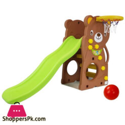 Infantes Teddy Bear Childrens Slide Garden Basketball - CHD-160 - Korea Made