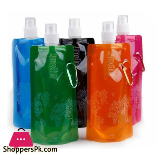 Plastic Water Bags For Drinking Bpa Free Drink Bag Foldable Adult Sports Water Bottle Travel