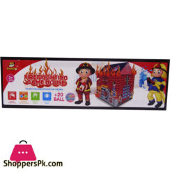 Play Kids Tent Children Indoor Outdoor Fire Fighting House Folding Cubby Toys Tent Gifts Children Playhouse