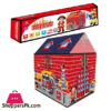 Play Kids Tent Children Indoor Outdoor Fire Fighting House Folding Cubby Toys Tent Gifts Children Playhouse