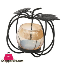 Pumpkin Design Tea Light Holder Metal Votive Candle Holder Decorative Tealight Holder for Home