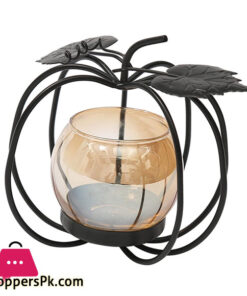 Pumpkin Design Tea Light Holder Metal Votive Candle Holder Decorative Tealight Holder for Home