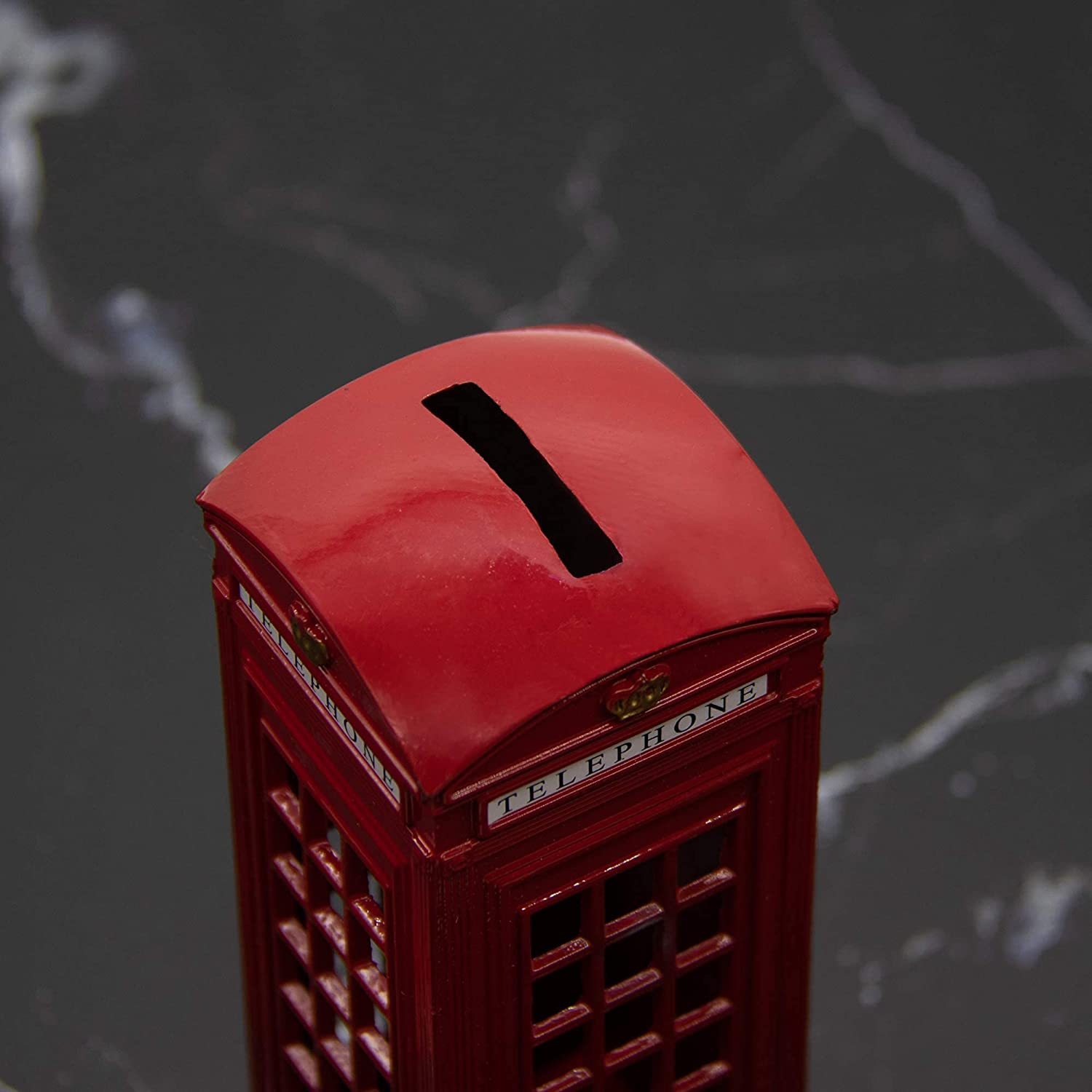 Red Telephone Booth Piggy Bank London Piggy Bank Postal Money Pot Strange New Creative Safe Coin Money Box Original Version
