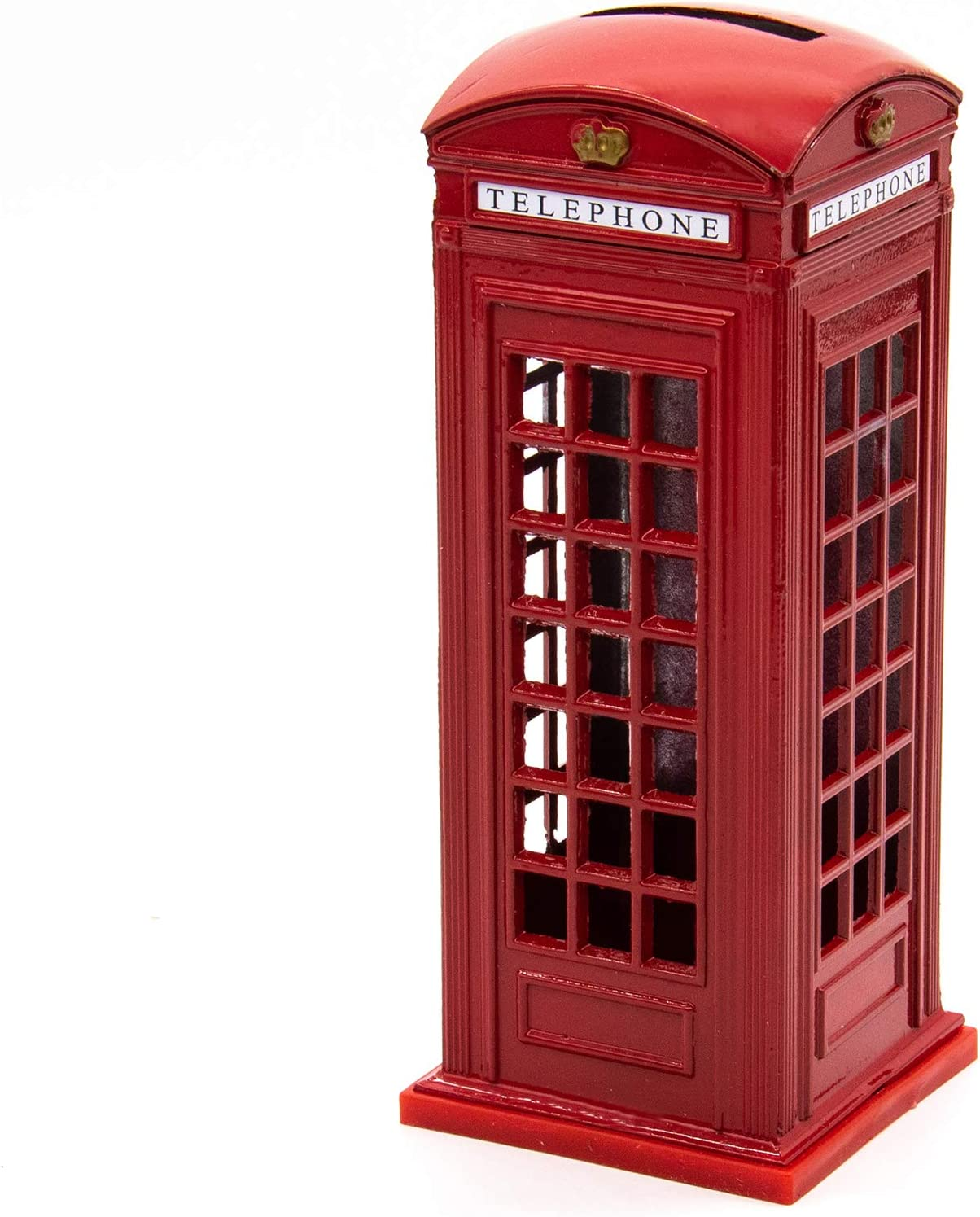 Red Telephone Booth Piggy Bank London Piggy Bank Postal Money Pot Strange New Creative Safe Coin Money Box Original Version