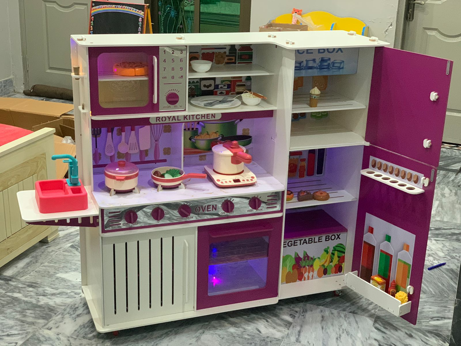 Royal Wood Jumbo Kitchen Set With Complete Accessories Dx07