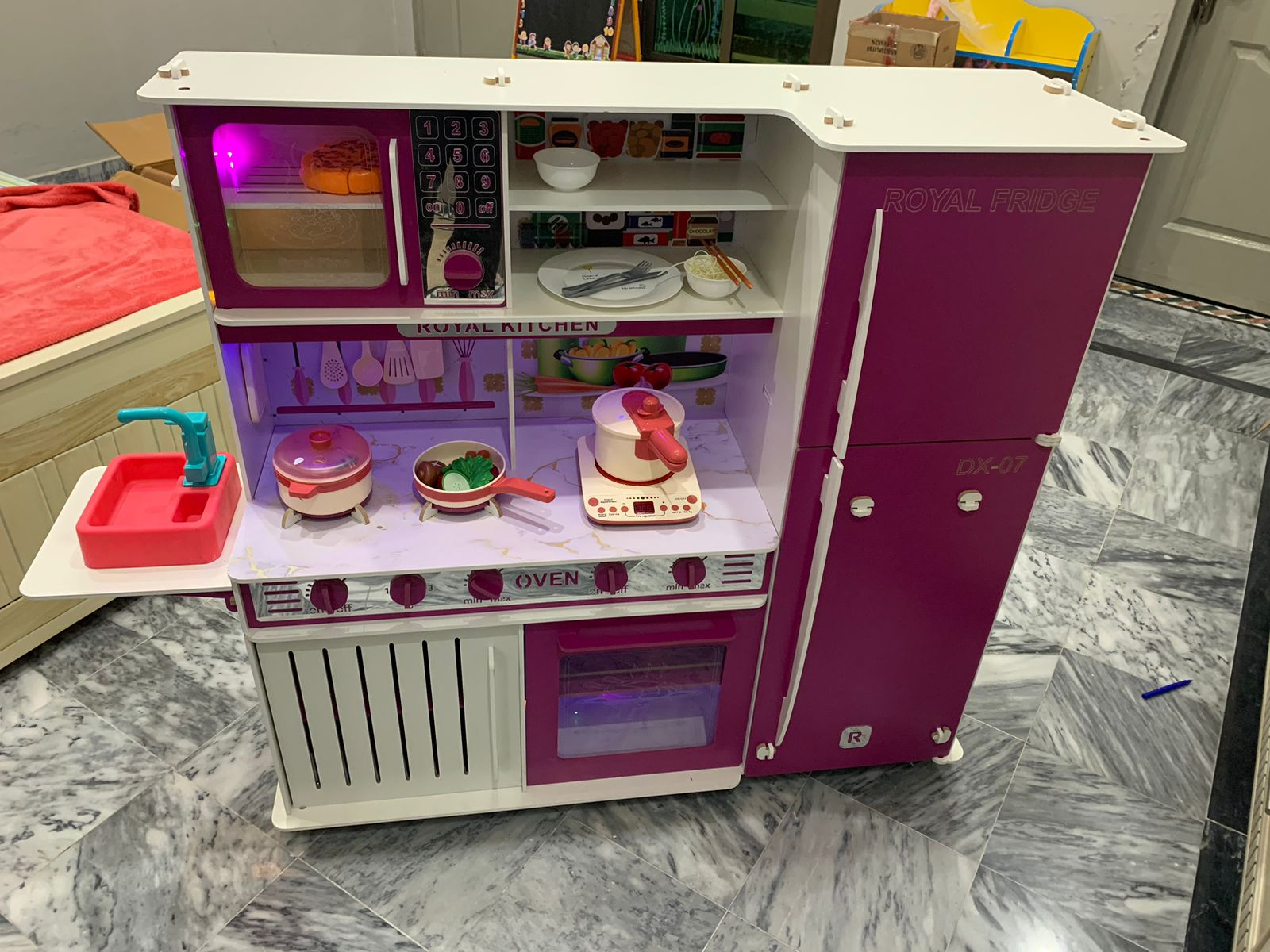 Royal Wood Jumbo Kitchen Set With Complete Accessories Dx07