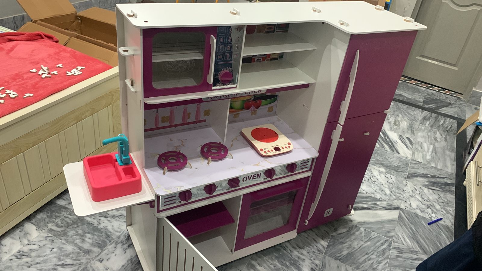 Royal Wood Jumbo Kitchen Set With Complete Accessories Dx07