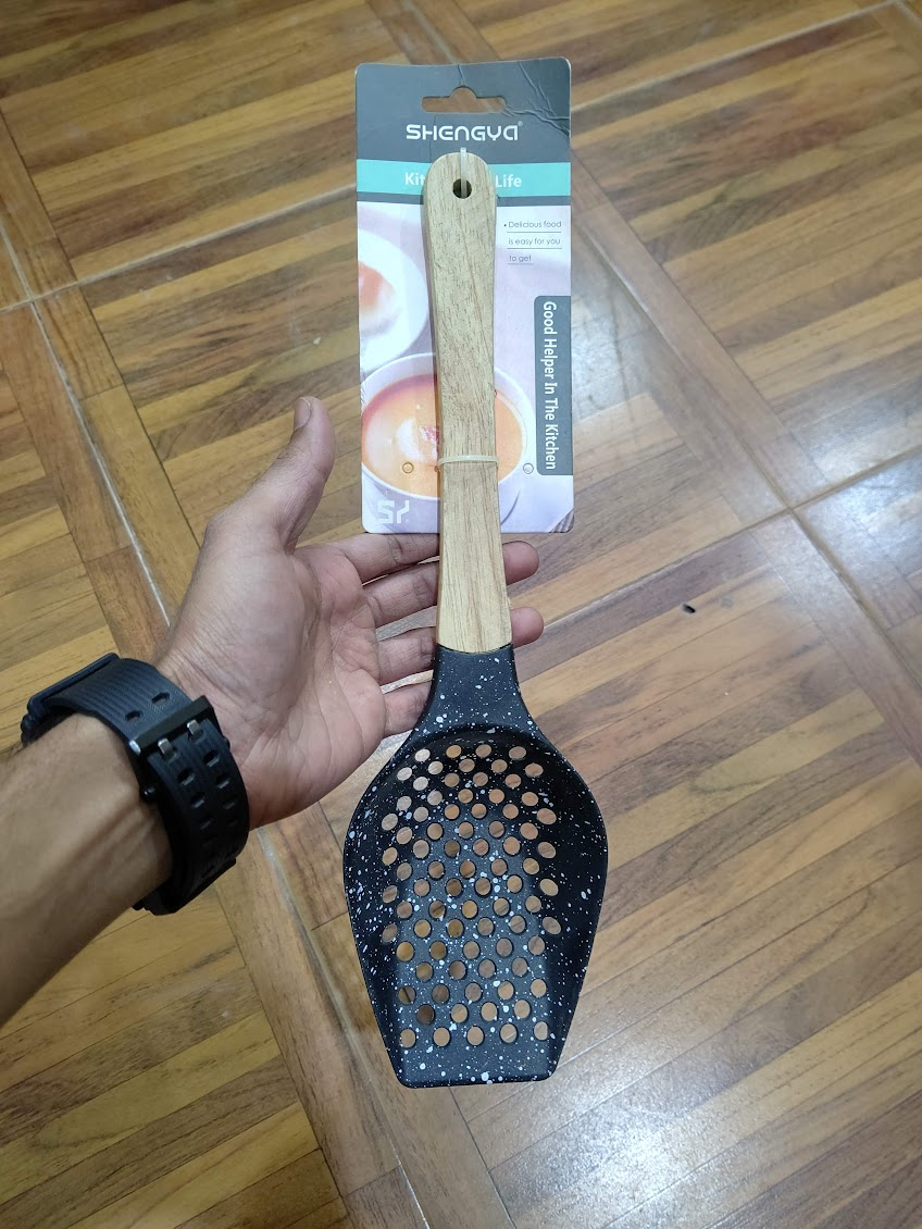 Shengya High Quality Non-Stick Pasta Scoop Cooking Spoon