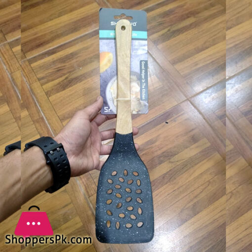 Shengya High Quality Non-Stick Slotted Turner Cooking Spoon