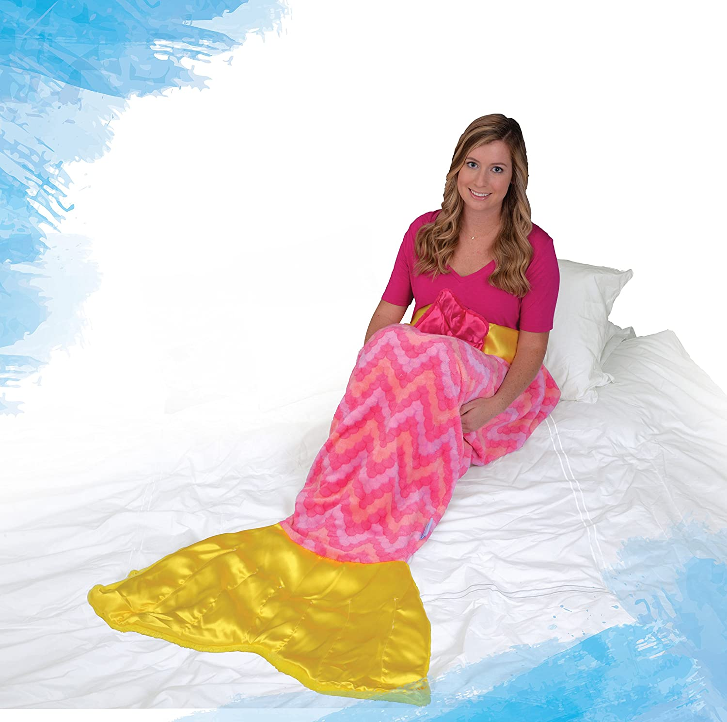 Snuggie Tails Mermaid Blanket For Adults