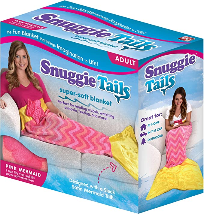Snuggie Tails Mermaid Blanket For Adults