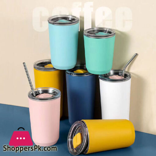 Stainless Steel Thermos Mug Tea Coffee Thermal Cup Travel Mug