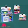 Wooden Kitchen Set 32 Pcs