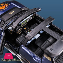 1: 24 Gmc Hummer Ev Suv Alloy Car Model Diecasts Metal Off-Road Vehicles Sound Light Open And Closed Canopy Toy Model Kids Gift