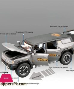 1:32 Gmc Hummer Ev Suv Alloy Car Model Diecasts Metal Off-Road Vehicles Sound Light Open And Closed Canopy Toy Model Kids Gift 12 124For Gmc Hummer Ev Suv Alloy Car Model Diecasts Metal Off Road Vehicles Sound Light Open And Closed Canopy Toy Model Kids Gift Color Yellow Size 2