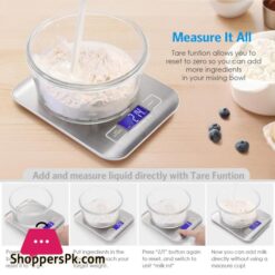 5Kg1G Lebensmittel Kaffee Skala Mit Timer Tragbare Elektronische Digital Kche Skala Hohe Przision Lcd Elektronische Waagenkchenwaagen