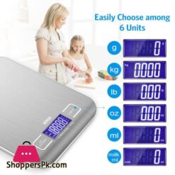 5Kg1G Lebensmittel Kaffee Skala Mit Timer Tragbare Elektronische Digital Kche Skala Hohe Przision Lcd Elektronische Waagenkchenwaagen