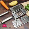 3-In-1 Multi-Purpose Vegetable Slicer Stainless Steel Fruit Potato Peeler Grater Shredders Food Chopper Cutter Kitchen Tools 2 3 In 1 Multi Zweck Gemse Slicer Edelstahl Obst Kartoffel Schler Reibe Shredder Lebensmittel Chopper Cutter Kche Werkzeugeraspeln