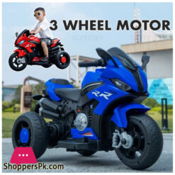 3 WHEEL MOTOR Electric Bike Motorbike Superbike RR Motorcycle  2-6 Years Children