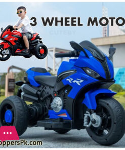 3 WHEEL MOTOR Electric Bike Motorbike Superbike RR Motorcycle  2-6 Years Children