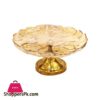 32 Champagen Flat Glass Bowl Golden