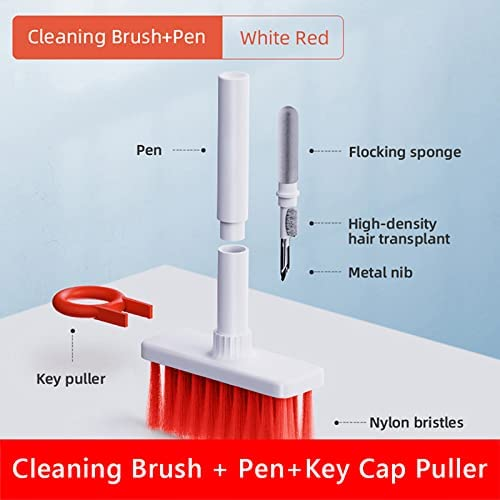 5 In 1 Keyboard Cleaning Brush Kit Computer Cleaning Brush Keyboard Brush For Pc Laptop Headphones And Airpods