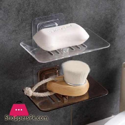 FRAKIN Bathroom Shower Soap Box Dish Storage Plate Tray Holder Case Soap Holder