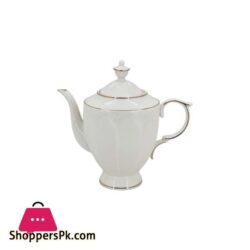 Angela Ceramic White Tea Kettle - GL222 in Pakistan