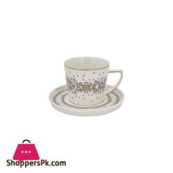 Mk147 Pixcel 6 Piece Cup Saucer