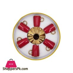 MG330 Gold Red 6 Piece Cup Saucer