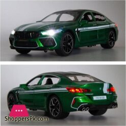 Bmw M8 Diecast Model Car For 1:24 Alloy Toy Car Pull Back Toy Vehicle With Sound And Light Door Can Be Opened For Boys Girls Festival Birthday Gift 10 Wakakac Diecast Model Car For 124 Bmw M8 Alloy Toy Car Pull Back Toy Vehicle With Sound And Light Door Can Be Opened For Boys Girls Festival Birthday Giftgreen