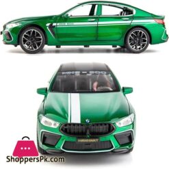 Bmw M8 Diecast Model Car For 1:24 Alloy Toy Car Pull Back Toy Vehicle With Sound And Light Door Can Be Opened For Boys Girls Festival Birthday Gift 12 Wakakac Diecast Model Car For 124 Bmw M8 Alloy Toy Car Pull Back Toy Vehicle With Sound And Light Door Can Be Opened For Boys Girls Festival Birthday Giftgreen