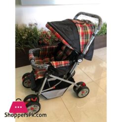 IMPORTED Pram 8 Wheels Baby Stroller Set Adjustable For Newborn Double Handle And Foldable