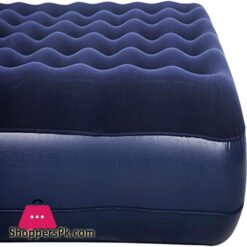 Bestway Comfort Quest Flocked Double Air Bed Blue 75 X 54 X 875 Inch Blue Double