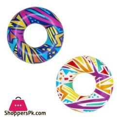 Aufblasbare Ring BestWay Geometrie 107cm 36228 aufblasbare schwimmen ring Kreis schwimmen Leben kreis kreise fr Sport und Unterhaltung Wasser Tauchen Ringe Zubehr