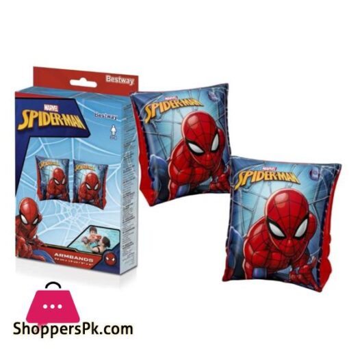 Bestway Spiderman Inflatable Swimming Arm Floats 98001