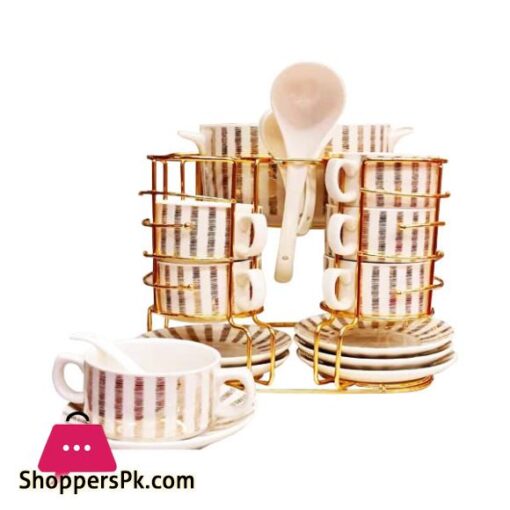 BR4042 22 Piece Soup Set With Candle Stand