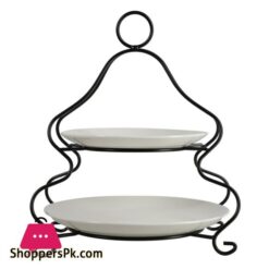 Tiered Pastry Display Stand Brilliant Round 2 tier and 3 tier Serving Dishes