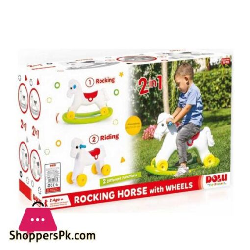 Dolu Rocking Horse With Wheels