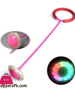 Flashing Jumping Ring Children Colorful Ankle Skip Jump Rod Sports Swing Ball For Kids