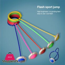 Flashing Jumping Ring Children Colorful Ankle Skip Jump Rod Sports Swing Ball For Kids 10 Flashing Jumping Ring Children Colorful Ankle Skip Jump Rod Sports Swing Ball For Kids