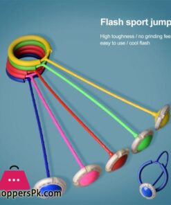 Flashing Jumping Ring Children Colorful Ankle Skip Jump Rod Sports Swing Ball For Kids 20 Flashing Jumping Ring Children Colorful Ankle Skip Jump Rod Sports Swing Ball For Kids